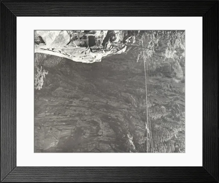 Framed Print : India - Thread-like bridge over the Jadh-Gunga Framed Print : India - Thread-like bridge over the Jadh-Gunga