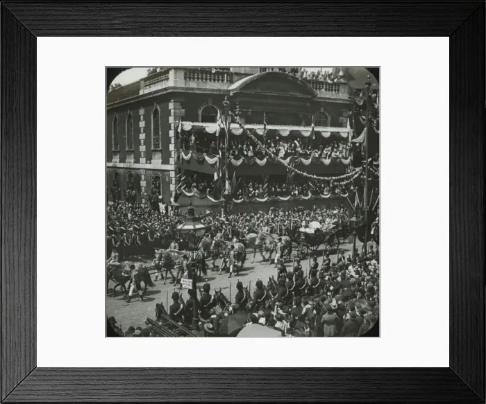 Framed Print : Queen Victorias Diamond Jubilee - The Queen Framed Print : Queen Victorias Diamond Jubilee - The Queen