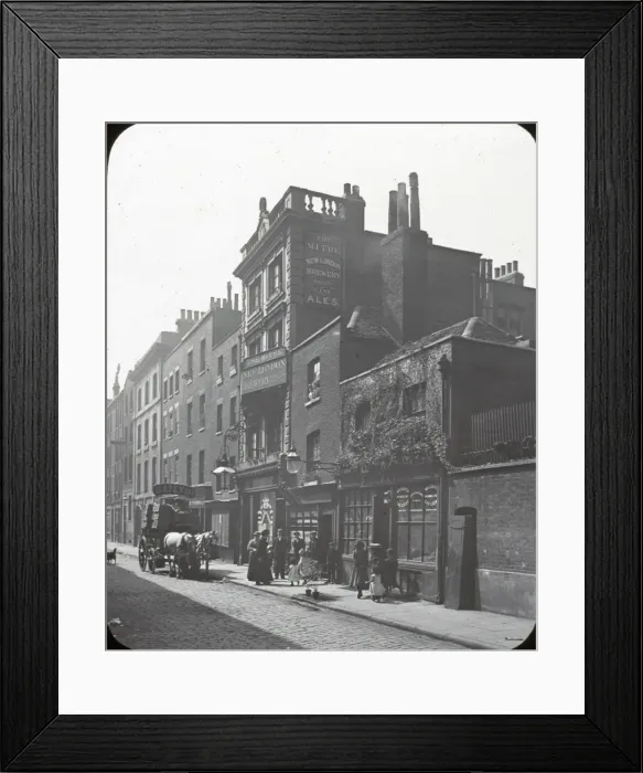 Framed Print : Life of Charles Dickens - Kingsgate St, Sarah Gamps House Framed Print : Life of Charles Dickens - Kingsgate St, Sarah Gamps House