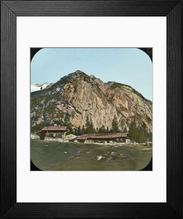 Framed Print : Switzerland - Handek, the Chalet Framed Print : Switzerland - Handek, the Chalet