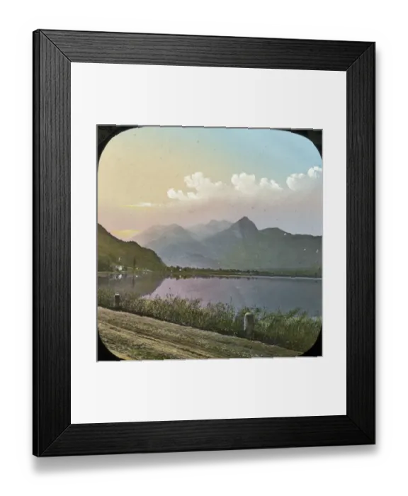 Framed Print : Switzerland - The Sarnen Sea Framed Print : Switzerland - The Sarnen Sea