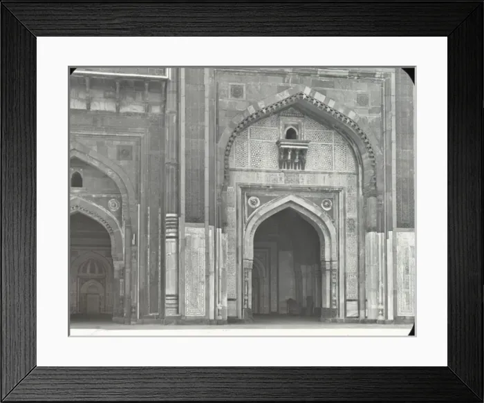 Framed Print : India - Killov Kana Mosque (Indraput) Delhi Framed Print : India - Killov Kana Mosque (Indraput) Delhi