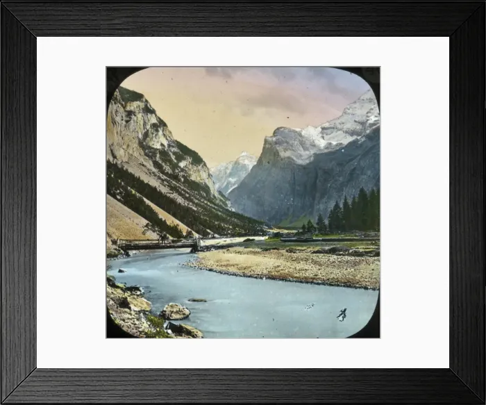 Framed Print : Switzerland - Gasterin Thal, the Schilthorn Framed Print : Switzerland - Gasterin Thal, the Schilthorn