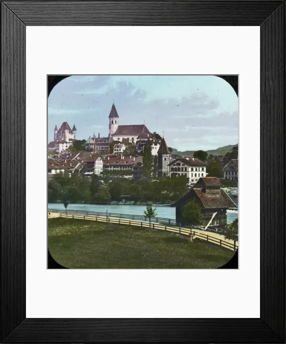 Framed Print : Switzerland - Thun, the Castle Framed Print : Switzerland - Thun, the Castle