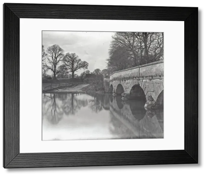 Framed Print : Life of Charles Dickens - Bridge over Wiltshire Avon Framed Print : Life of Charles Dickens - Bridge over Wiltshire Avon