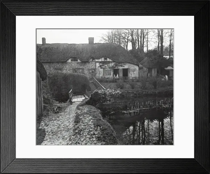 Framed Print : Life of Charles Dickens - On the Wiltshire Avon Framed Print : Life of Charles Dickens - On the Wiltshire Avon