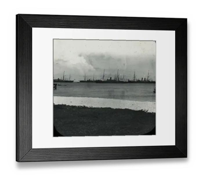 Framed Print : Jamaica - Jamaica Anchorage Framed Print : Jamaica - Jamaica Anchorage