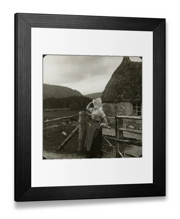 Framed Print : Waiting. Black and white (appears sepia in some lights) Framed Print : Waiting. Black and white (appears sepia in some lights)
