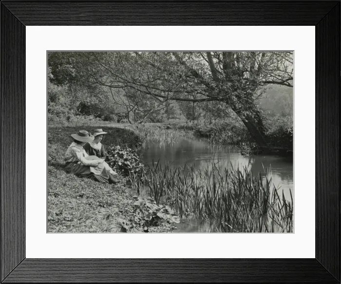 Framed Print : By Still Waters Framed Print : By Still Waters