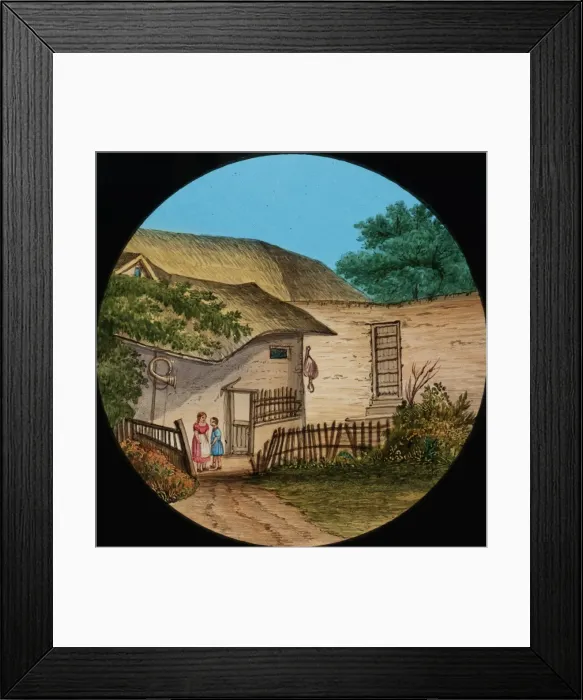 Framed Print : Thatched Cottage Framed Print : Thatched Cottage