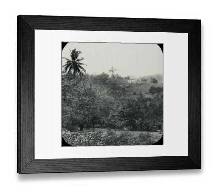 Framed Print : Jamaica - On the Road to Mandeville, Williamsfield Framed Print : Jamaica - On the Road to Mandeville, Williamsfield
