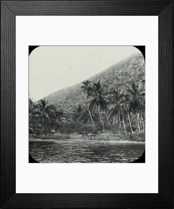Framed Print : Jamaica - Old Navy Yard, Rock Ford Framed Print : Jamaica - Old Navy Yard, Rock Ford