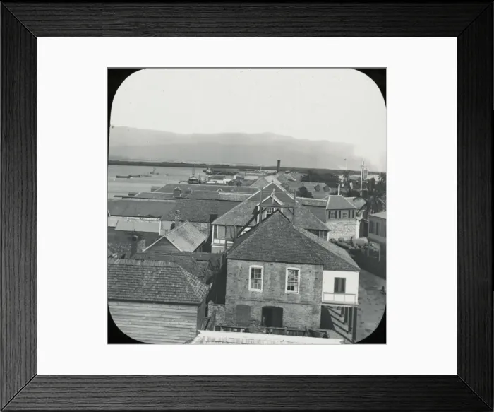 Framed Print : Jamaica - Panorama of Port Royal Framed Print : Jamaica - Panorama of Port Royal