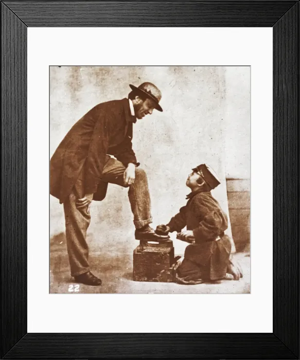 Framed Print : Lantern Slide Series - Bygones Framed Print : Lantern Slide Series - Bygones