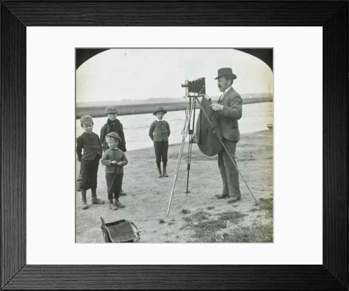 Framed Print : Lantern Slide Series - Bygones Framed Print : Lantern Slide Series - Bygones