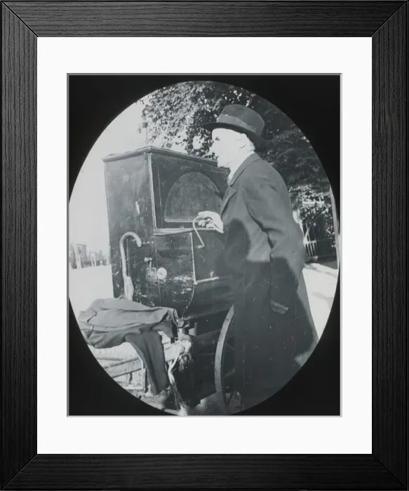 Framed Print : Lantern Slide Series - Bygones Framed Print : Lantern Slide Series - Bygones