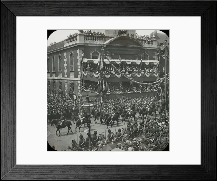 Framed Print : Queen Victorias Diamond Jubilee - Imperial Service Troops Framed Print : Queen Victorias Diamond Jubilee - Imperial Service Troops