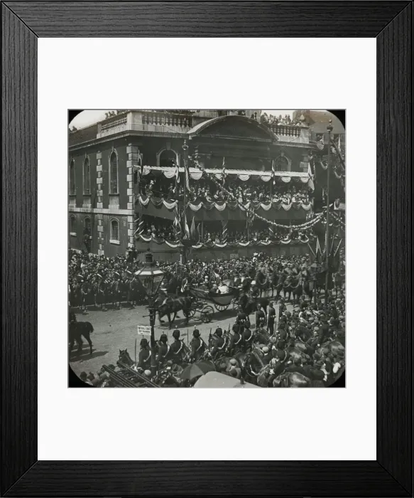 Framed Print : Queen Victorias Diamond Jubilee - The Premier of Australia Framed Print : Queen Victorias Diamond Jubilee - The Premier of Australia