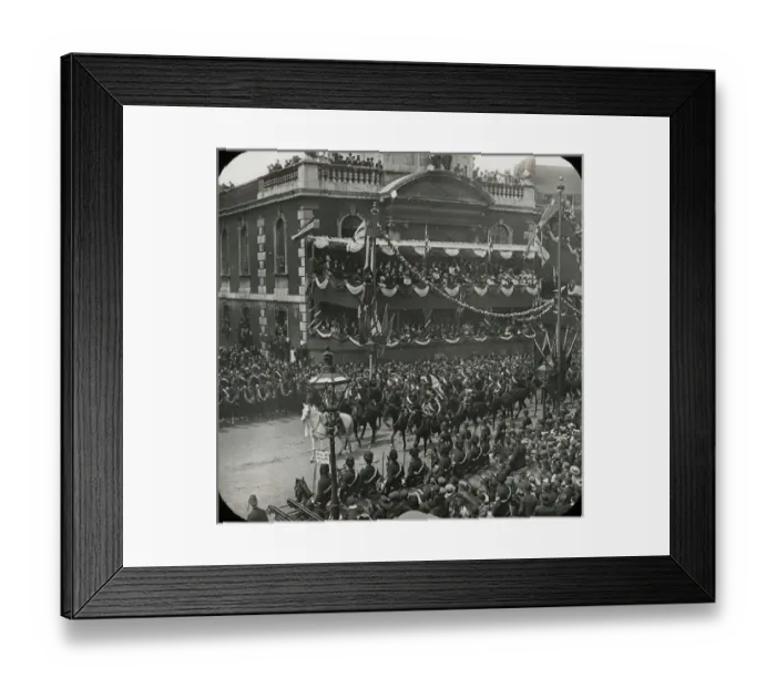 Framed Print : Queen Victorias Diamond Jubilee - Band 12th Hussars Framed Print : Queen Victorias Diamond Jubilee - Band 12th Hussars