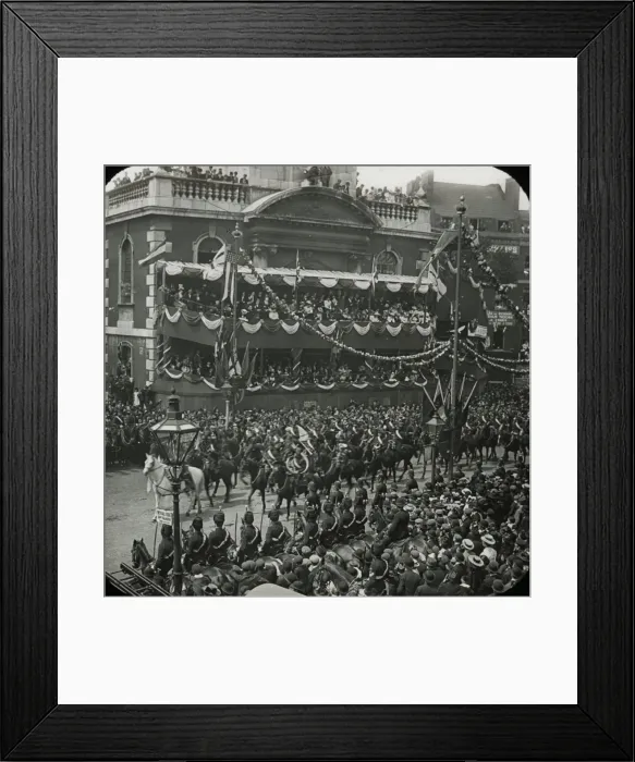 Framed Print : Queen Victorias Diamond Jubilee - Band 12th Hussars Framed Print : Queen Victorias Diamond Jubilee - Band 12th Hussars