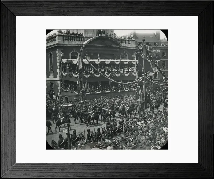 Framed Print : Queen Victorias Diamond Jubilee - Imperial Service Troops Framed Print : Queen Victorias Diamond Jubilee - Imperial Service Troops