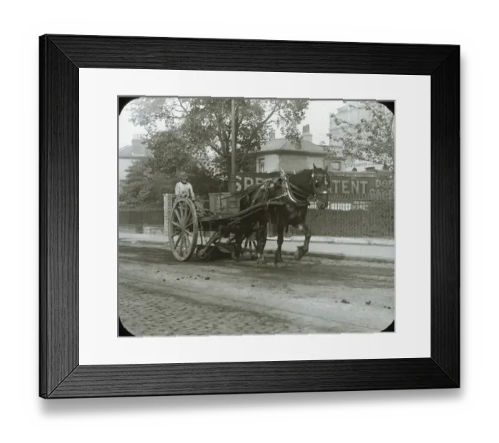 Framed Print : Lantern Slide Series - Bygones Framed Print : Lantern Slide Series - Bygones