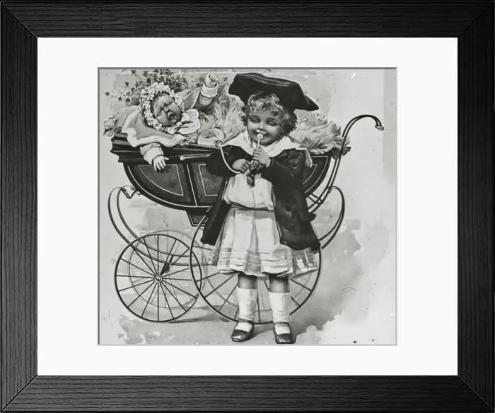 Framed Print : Lantern Slide Series - Bygones Framed Print : Lantern Slide Series - Bygones