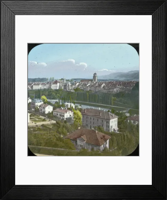 Framed Print : Switzerland - Berne. From Schaenzli Framed Print : Switzerland - Berne. From Schaenzli
