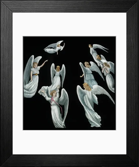 Framed Print : Nine angels Framed Print : Nine angels