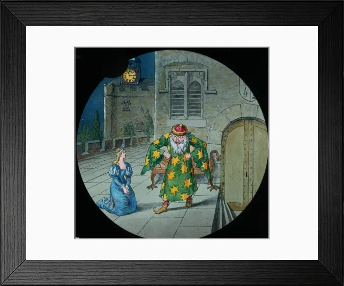 Framed Print : The Enchanter Foiled Framed Print : The Enchanter Foiled