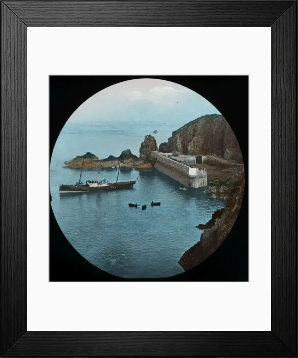 Framed Print : Sark - Outside the Harbour Framed Print : Sark - Outside the Harbour