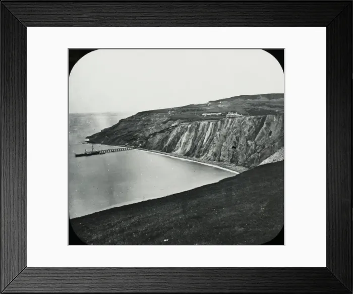 Framed Print : Alum Bay from the West Framed Print : Alum Bay from the West