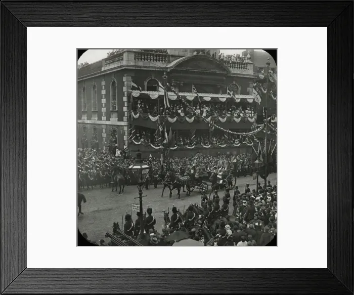 Framed Print : Queen Victorias Diamond Jubilee - The Lord Mayors Carriage Framed Print : Queen Victorias Diamond Jubilee - The Lord Mayors Carriage