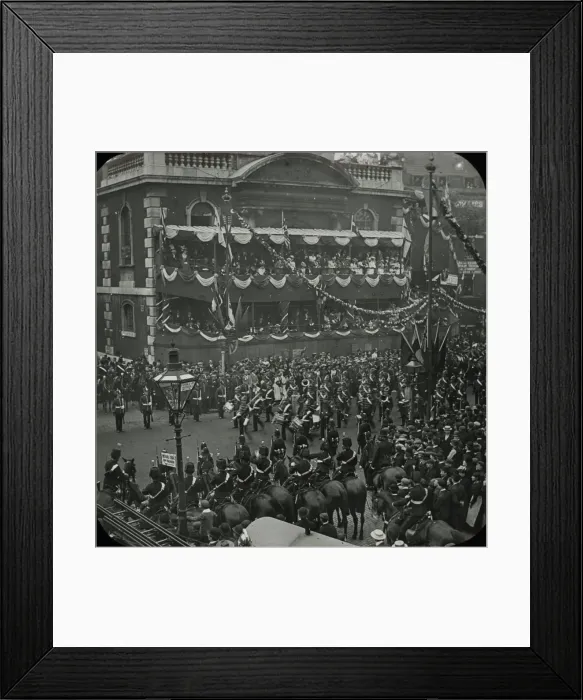 Framed Print : Queen Victorias Diamond Jubilee - Band London Irish Rifles Framed Print : Queen Victorias Diamond Jubilee - Band London Irish Rifles