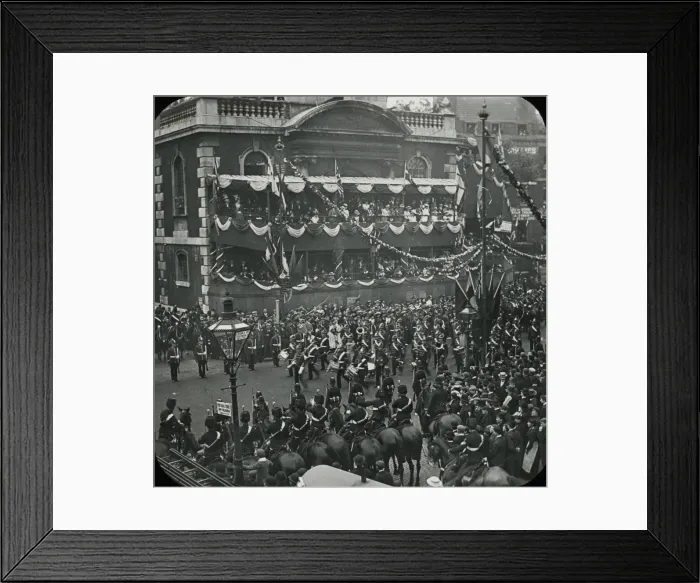 Framed Print : Queen Victorias Diamond Jubilee - Band London Irish Rifles Framed Print : Queen Victorias Diamond Jubilee - Band London Irish Rifles