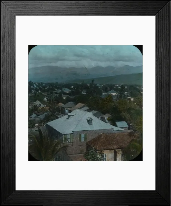 Framed Print : Jamaica - [Label Missing] Kingston