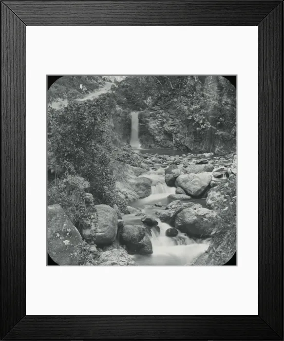 Framed Print : Jamaica - The Waterfall, Newcastle Framed Print : Jamaica - The Waterfall, Newcastle