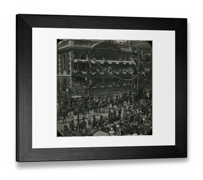Framed Print : Queen Victorias Diamond Jubilee - The Queens Escort Framed Print : Queen Victorias Diamond Jubilee - The Queens Escort
