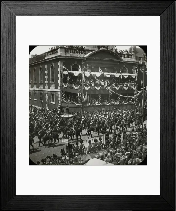 Framed Print : Queen Victorias Diamond Jubilee - La Procession Framed Print : Queen Victorias Diamond Jubilee - La Procession