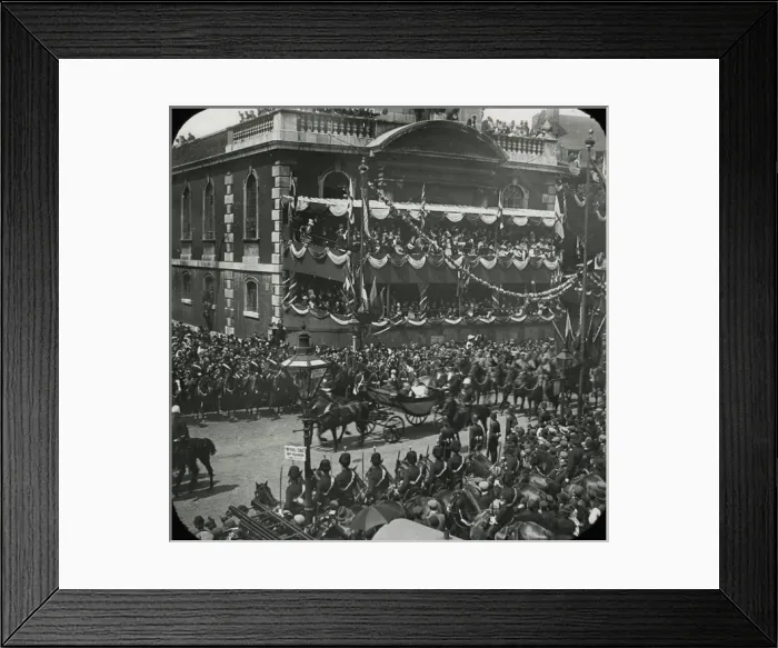 Framed Print : Queen Victorias Diamond Jubilee - The Premier of Australia Framed Print : Queen Victorias Diamond Jubilee - The Premier of Australia