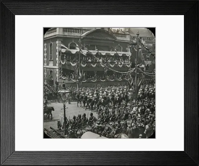 Framed Print : Queen Victorias Diamond Jubilee - The Horse Guards Framed Print : Queen Victorias Diamond Jubilee - The Horse Guards