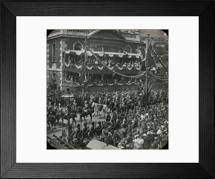 Framed Print : Queen Victorias Diamond Jubilee - The 15th Hussars Framed Print : Queen Victorias Diamond Jubilee - The 15th Hussars