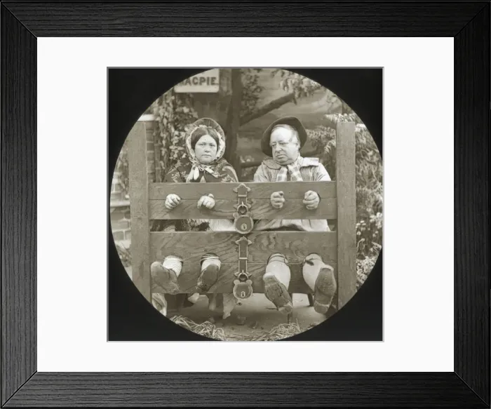 Framed Print : Lantern Slide Series - Bygones Framed Print : Lantern Slide Series - Bygones