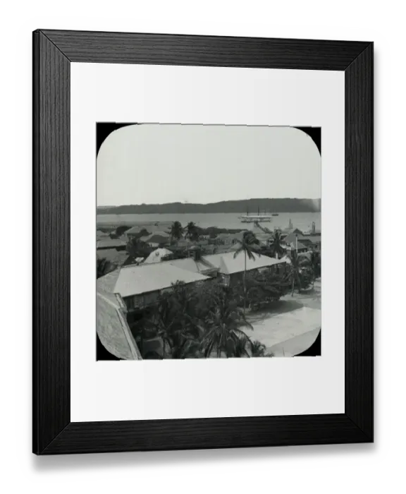 Framed Print : Jamaica - Jamaica Anchorage Framed Print : Jamaica - Jamaica Anchorage