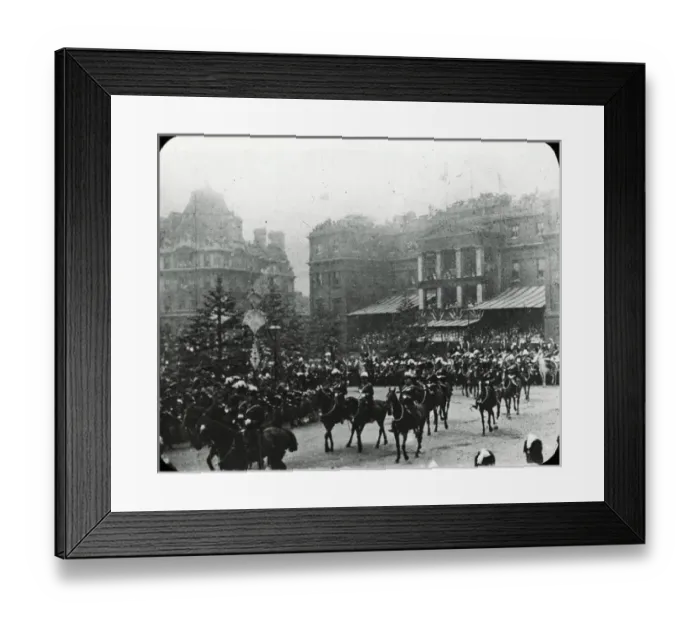 Framed Print : Diamond Jubilee - Duke of Cambridges Staff passing Apsley H Framed Print : Diamond Jubilee - Duke of Cambridges Staff passing Apsley H