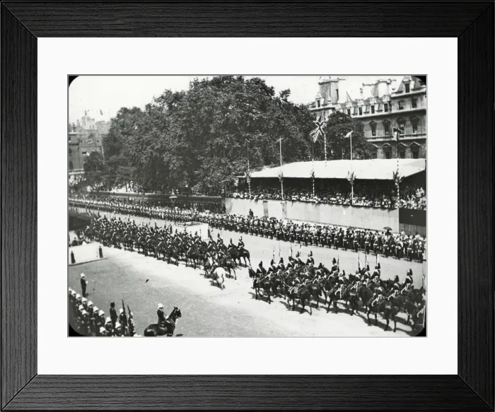 Framed Print : Queen Victorias Diamond Jubilee - Household Brigade Framed Print : Queen Victorias Diamond Jubilee - Household Brigade