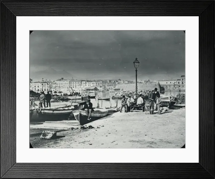 Framed Print : Sicily - Palermo Harbour Framed Print : Sicily - Palermo Harbour