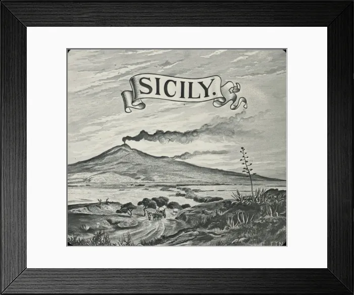 Framed Print : Sicily Introduction Framed Print : Sicily Introduction