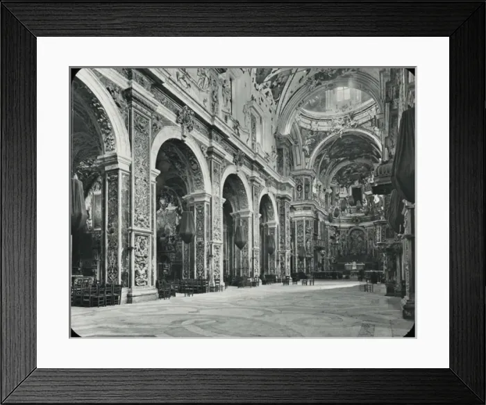 Framed Print : Sicily - Palermo Casa Professa Framed Print : Sicily - Palermo Casa Professa