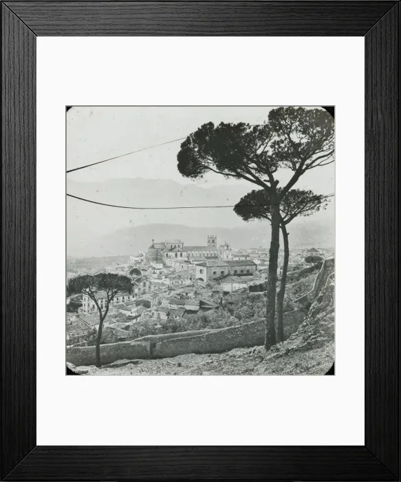 Framed Print : Sicily - Monreale towards Palermo Framed Print : Sicily - Monreale towards Palermo